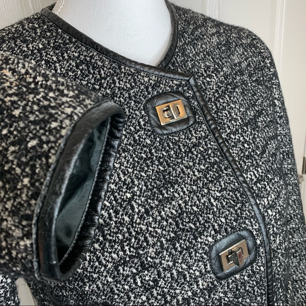 Sandro Printed Evening Jacket Size Medium - image 3